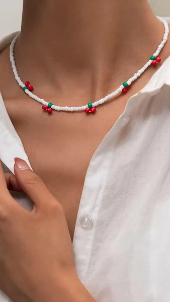 Collar cereza