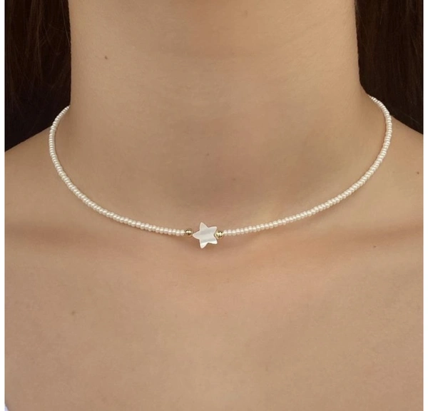 Collar Perla Mostacilla