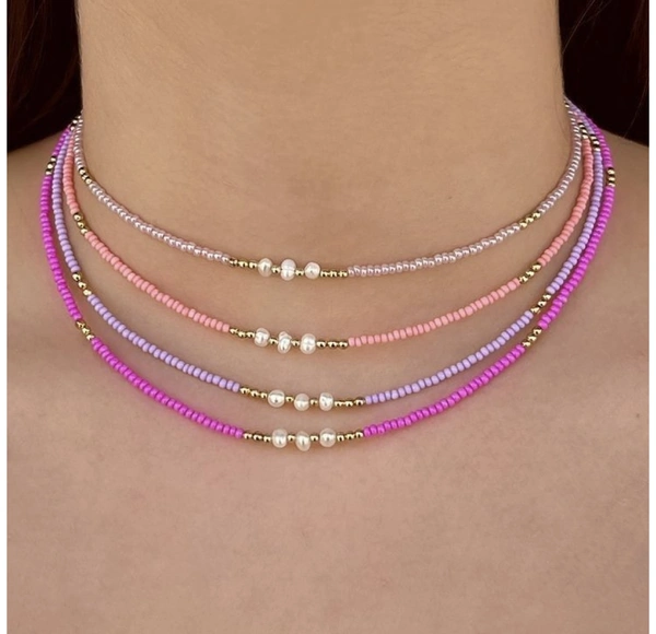 Collar Perla Mostacilla