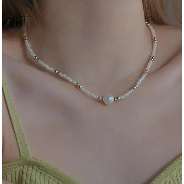 Collar Perla Mostacilla